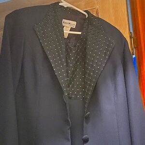 Long length dress with jacket